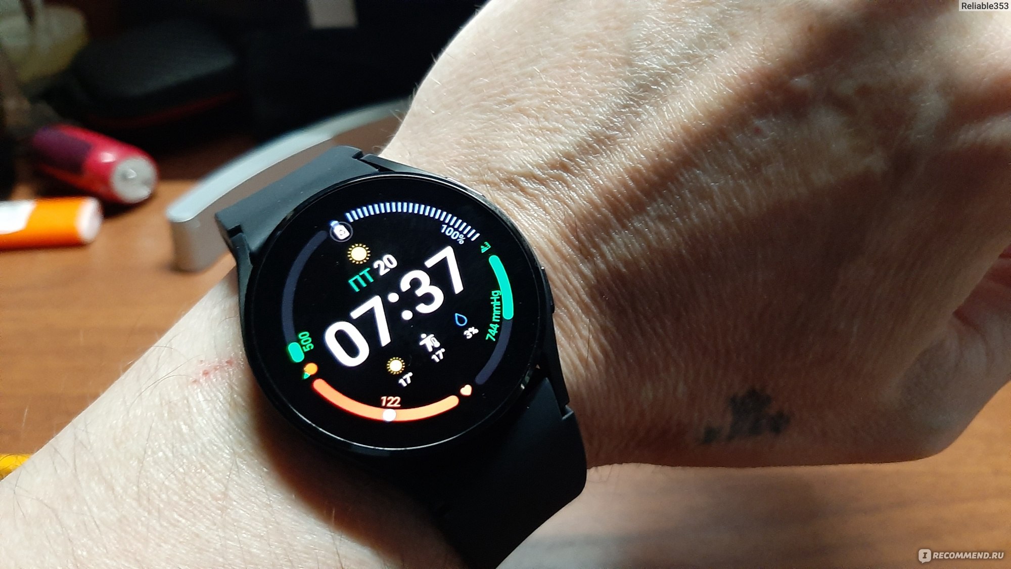 Умные часы Samsung Galaxy Watch 4 (1A3R) 40mm - «Не плохая игрушка» | отзывы