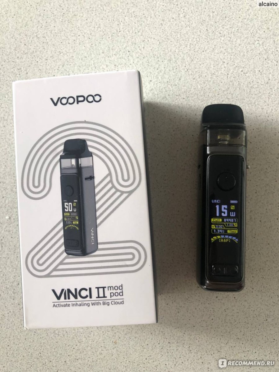 Электронная сигарета Voopoo Vinci 2 - «Плюется и протекает. Честный обзор  на Voopoo Vinci 2 и почему не стоит его покупать!» | отзывы