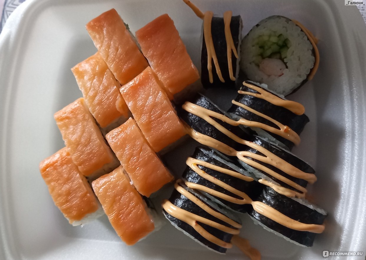 Sushi Люкс, Минусинск - «И в маленьком городишке есть качественные  вкусняшки😋» | отзывы