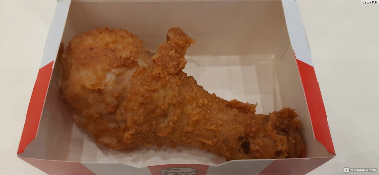 Фастфуд KFC Ножки - «Неплохой недорогой и относительно здоровый перекус, но  не более того» | отзывы