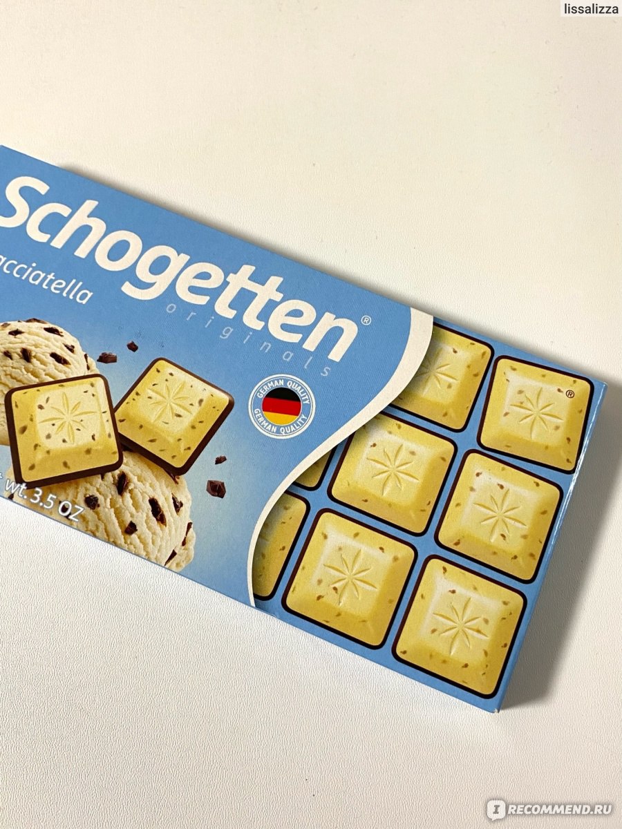 Молочный шоколад Schogetten Stracciatella - «Вкусно, очень вкусно ...