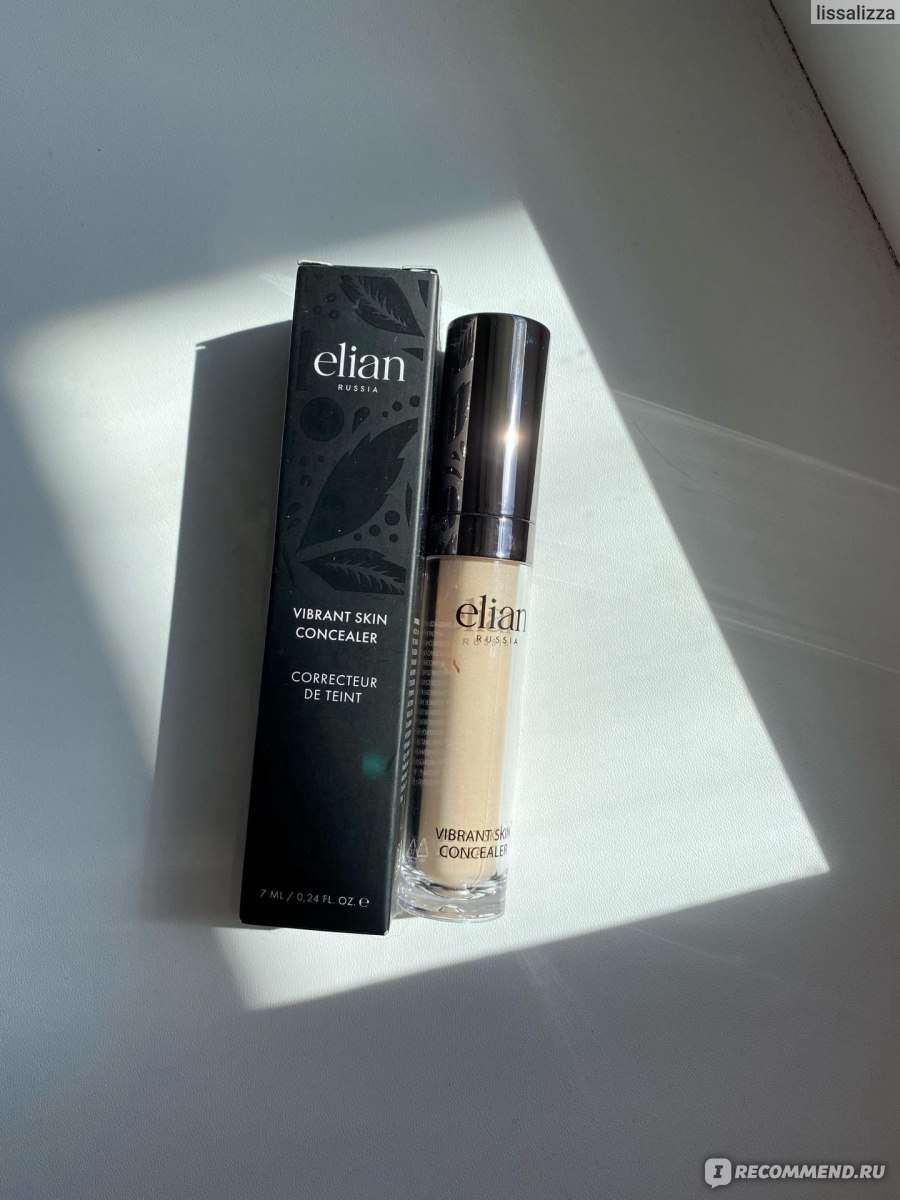 Консилер Elian Корректирующее средство VIBRANT SKIN CONCEALER - «Кремовый  консилер в оттенке 00 Pale. Его плюсы и минусы» | отзывы