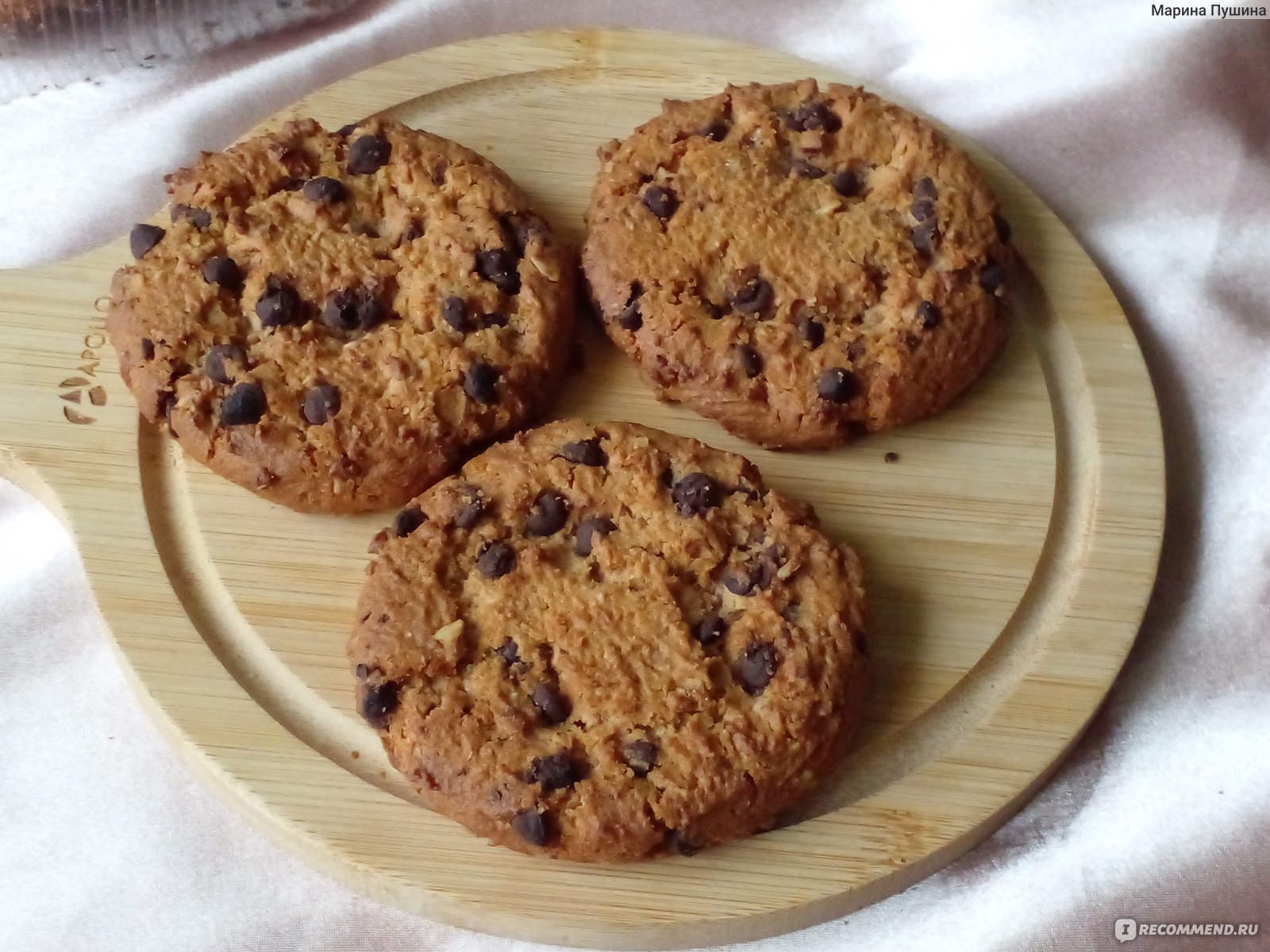 Печенье Яшкино Американское - «Овсяное печенье с кусочками шоколада 🍪🍪🍪  » | отзывы