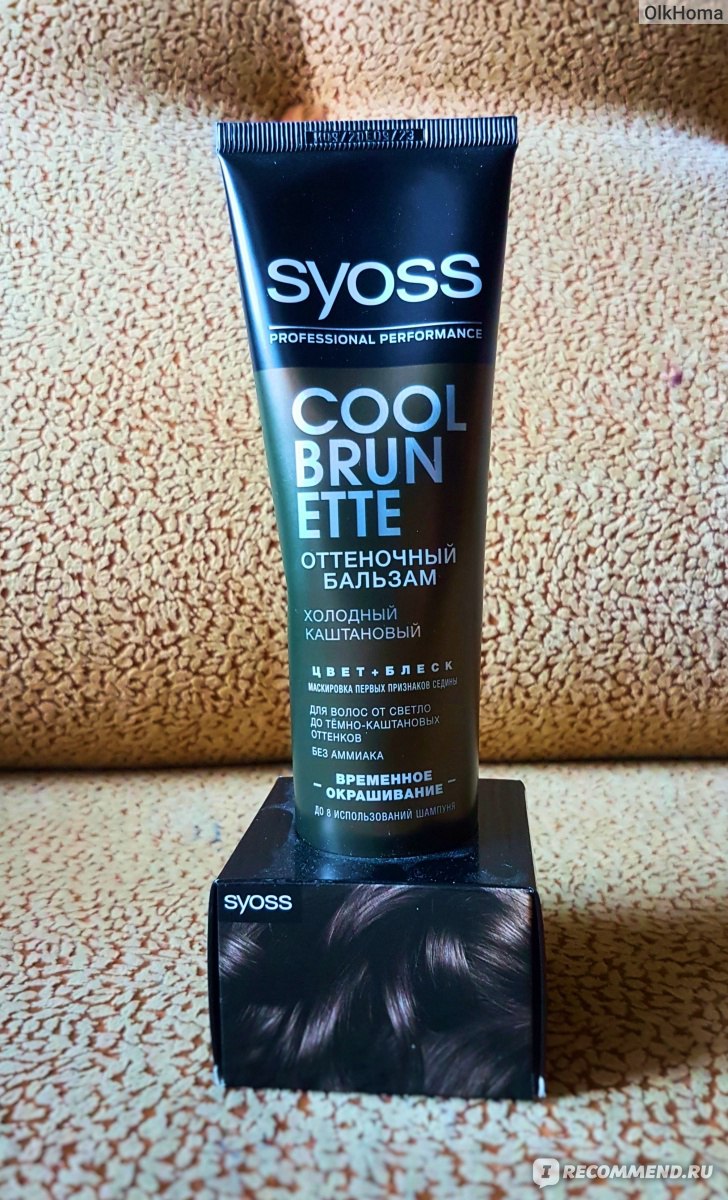 Оттеночный бальзам для волос SYOSS Color Balm фото