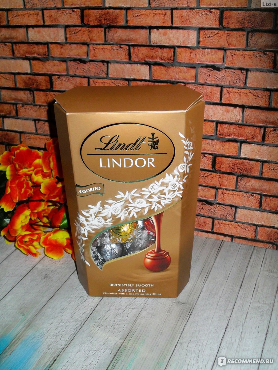 Lindt Lindor фантик