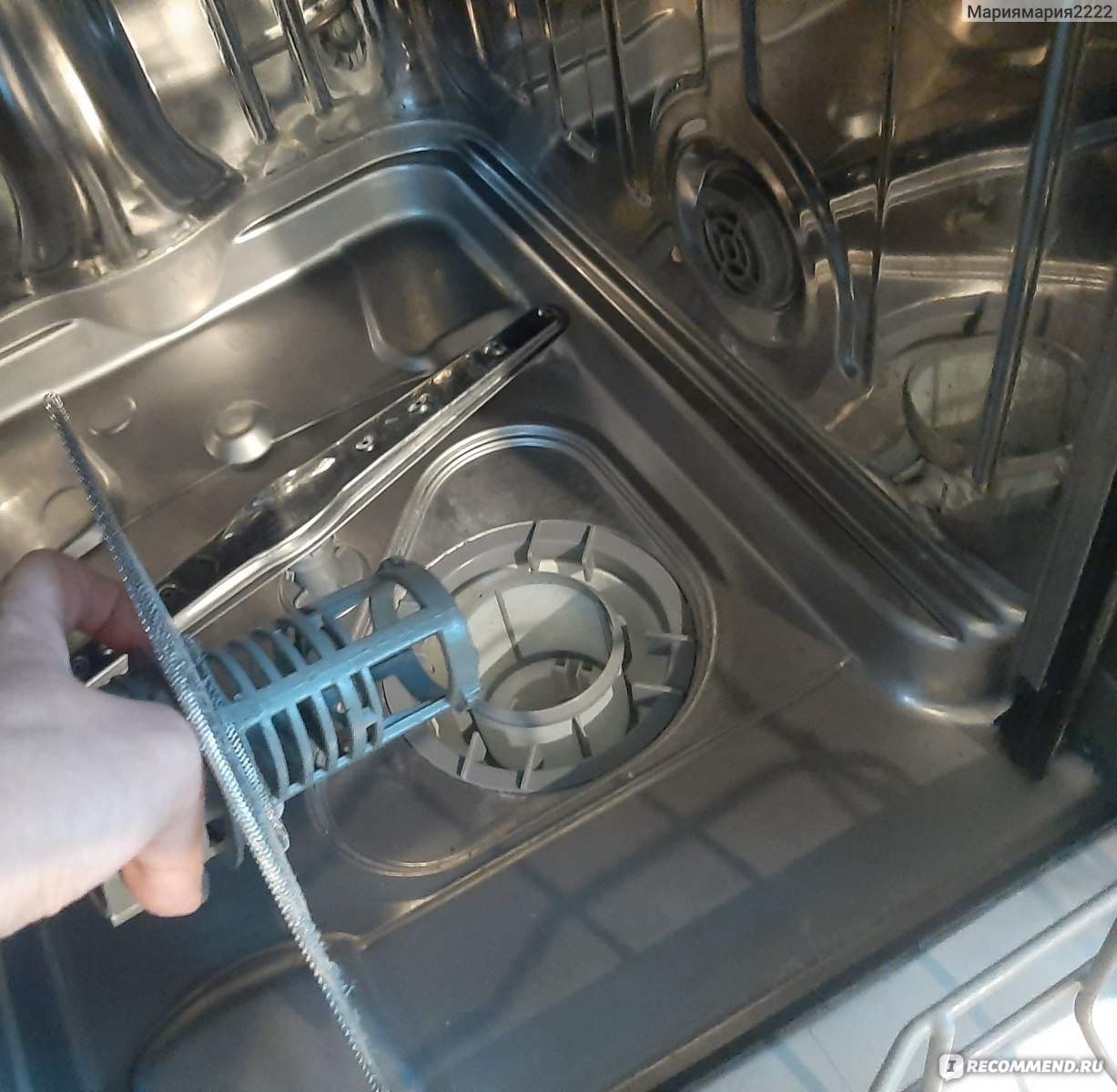 Посудомоечная машина не моет на верхней полке