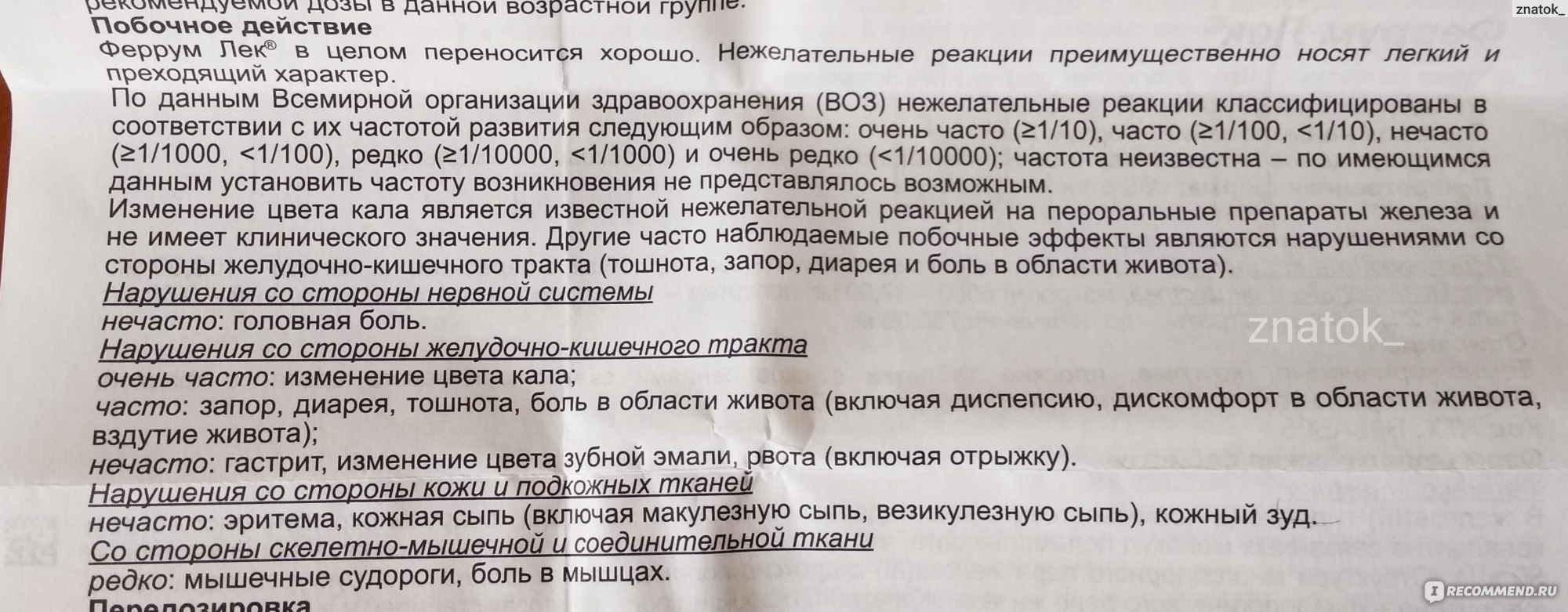 Антианемический препарат Lek Феррум Лек жевательные таблетки - «Побочные  эффекты и средний результат» | отзывы