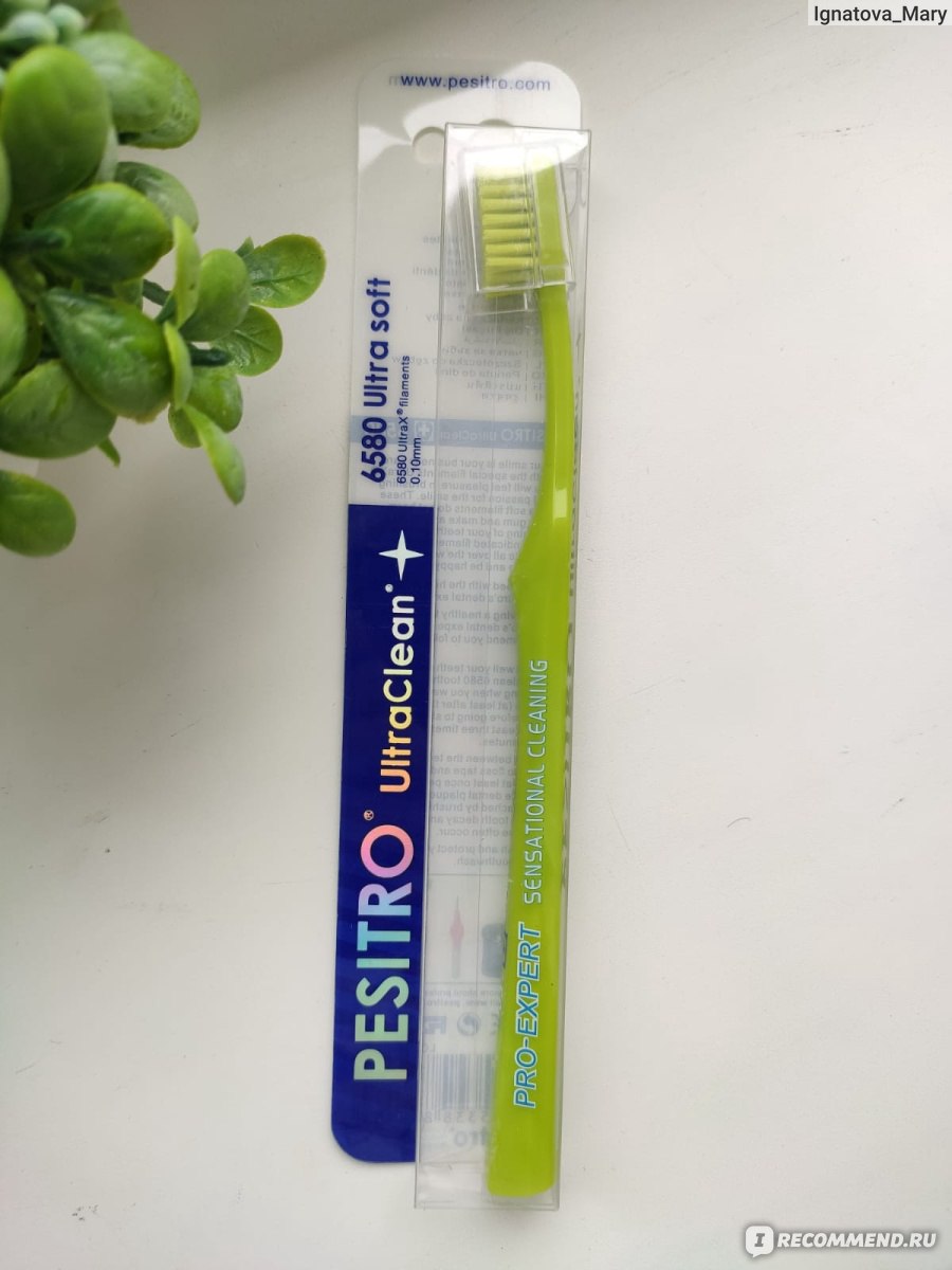 Зубная щетка Pesitro Ultra Clean 6580 - «Нашла для себя идеальную ...
