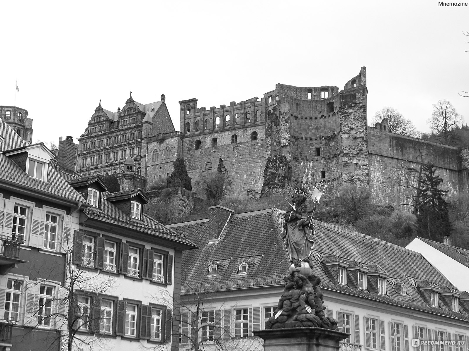 Гейдельбергский замок | Schloss Heidelberg - «Хайдельбергский замок:  романтичные руины и самая большая винная бочка в мире. Всё, что осталось от  былого великолепия?» | отзывы