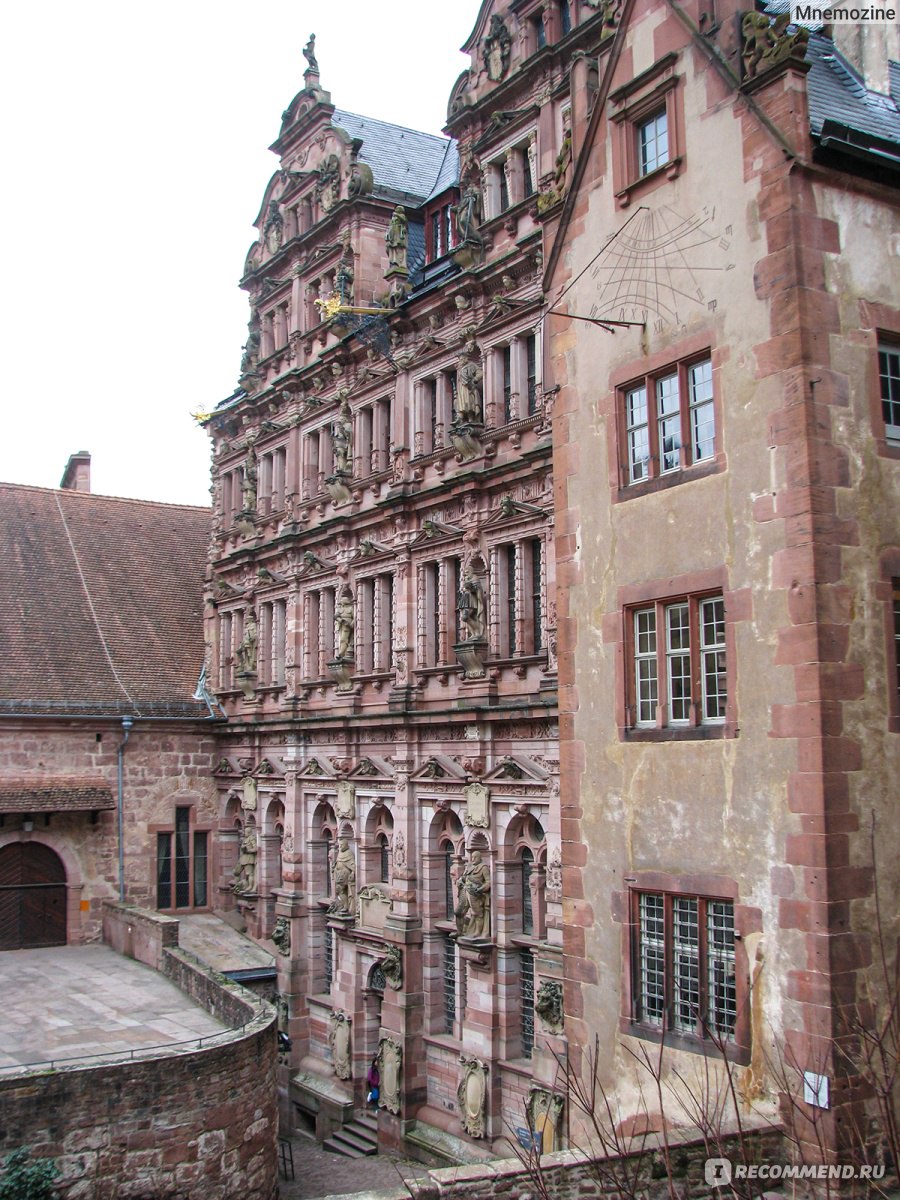 Гейдельбергский замок | Schloss Heidelberg - «Хайдельбергский замок:  романтичные руины и самая большая винная бочка в мире. Всё, что осталось от  былого великолепия?» | отзывы