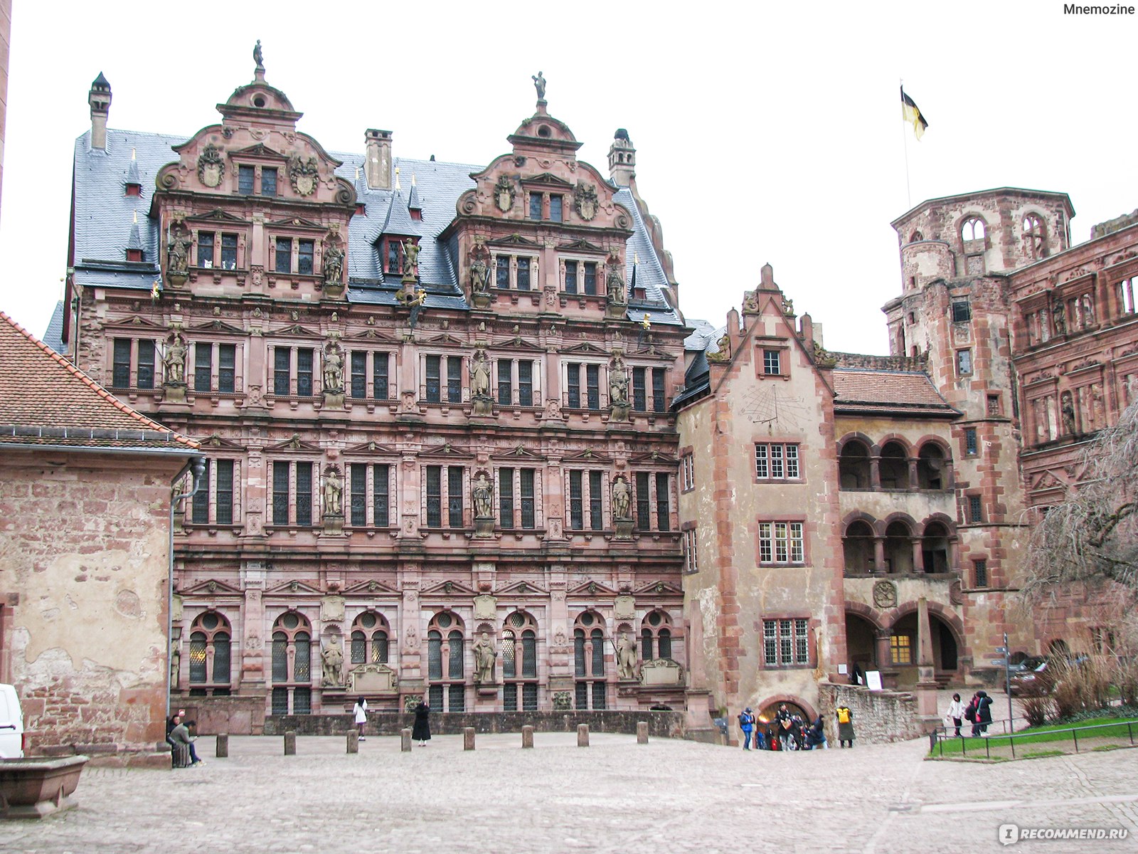 Гейдельбергский замок | Schloss Heidelberg - «Хайдельбергский замок:  романтичные руины и самая большая винная бочка в мире. Всё, что осталось от  былого великолепия?» | отзывы