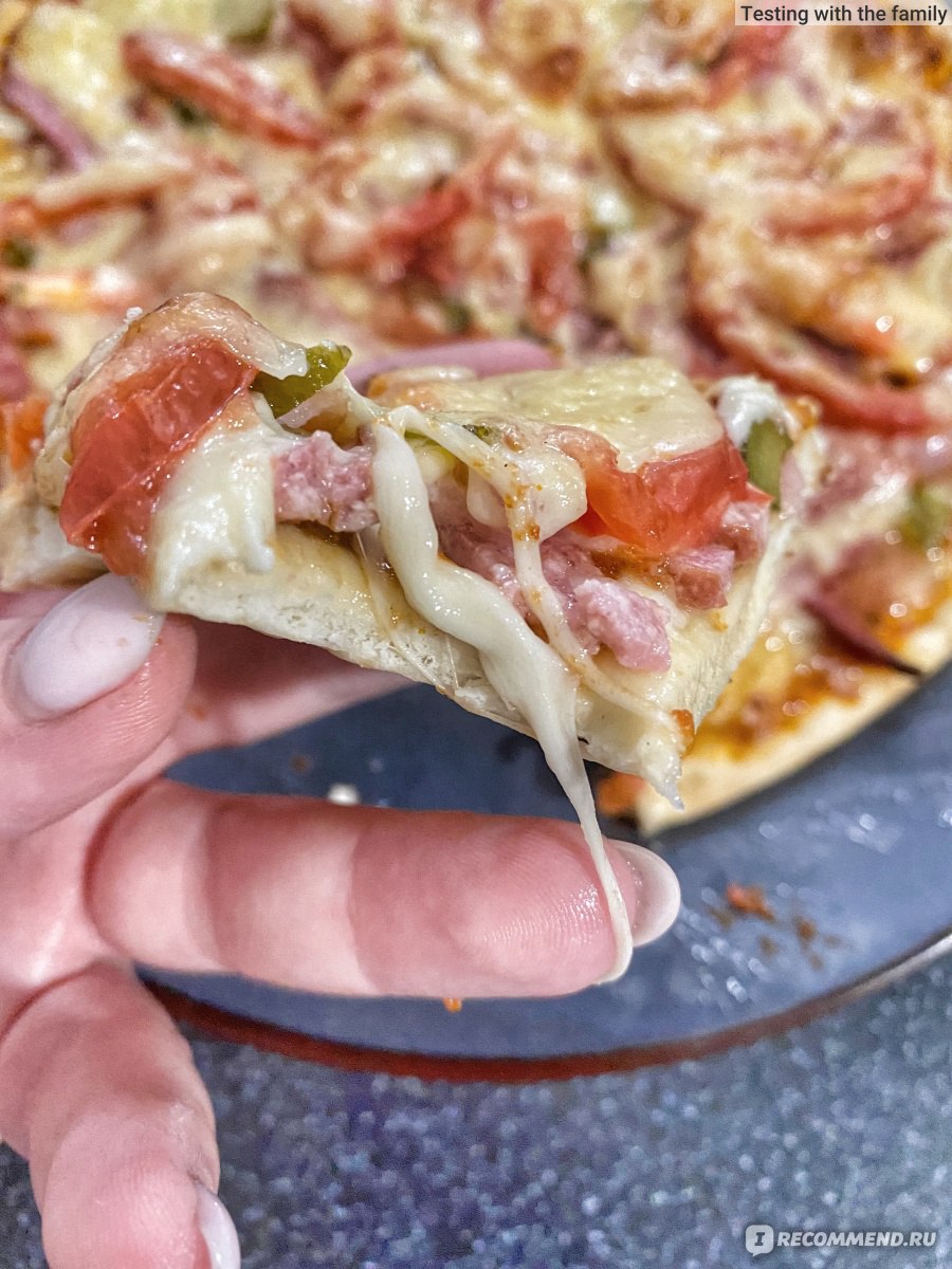 Сыр моцарелла Bonfesto полутвёрдый 45% Mozzarella Pizza - «Вкусный,  приятный сыр с хорошим составом. Внутри пошаговый рецепт приготовления  вкуснейшей и быстрой пиццы. » | отзывы