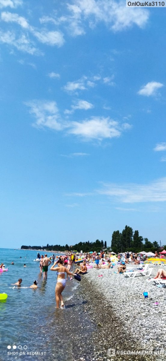 Пляж Цандрипш, Абхазия - «Пляж Цандрипш в Абхазии для непритязательных туристов: тишина, спокойствие, первобытность»