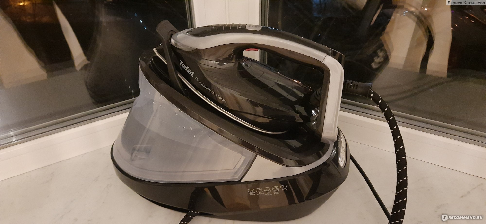 Парогенератор Tefal Express Vision GV9821E0 - «Не оставит ни одной складки»  | отзывы