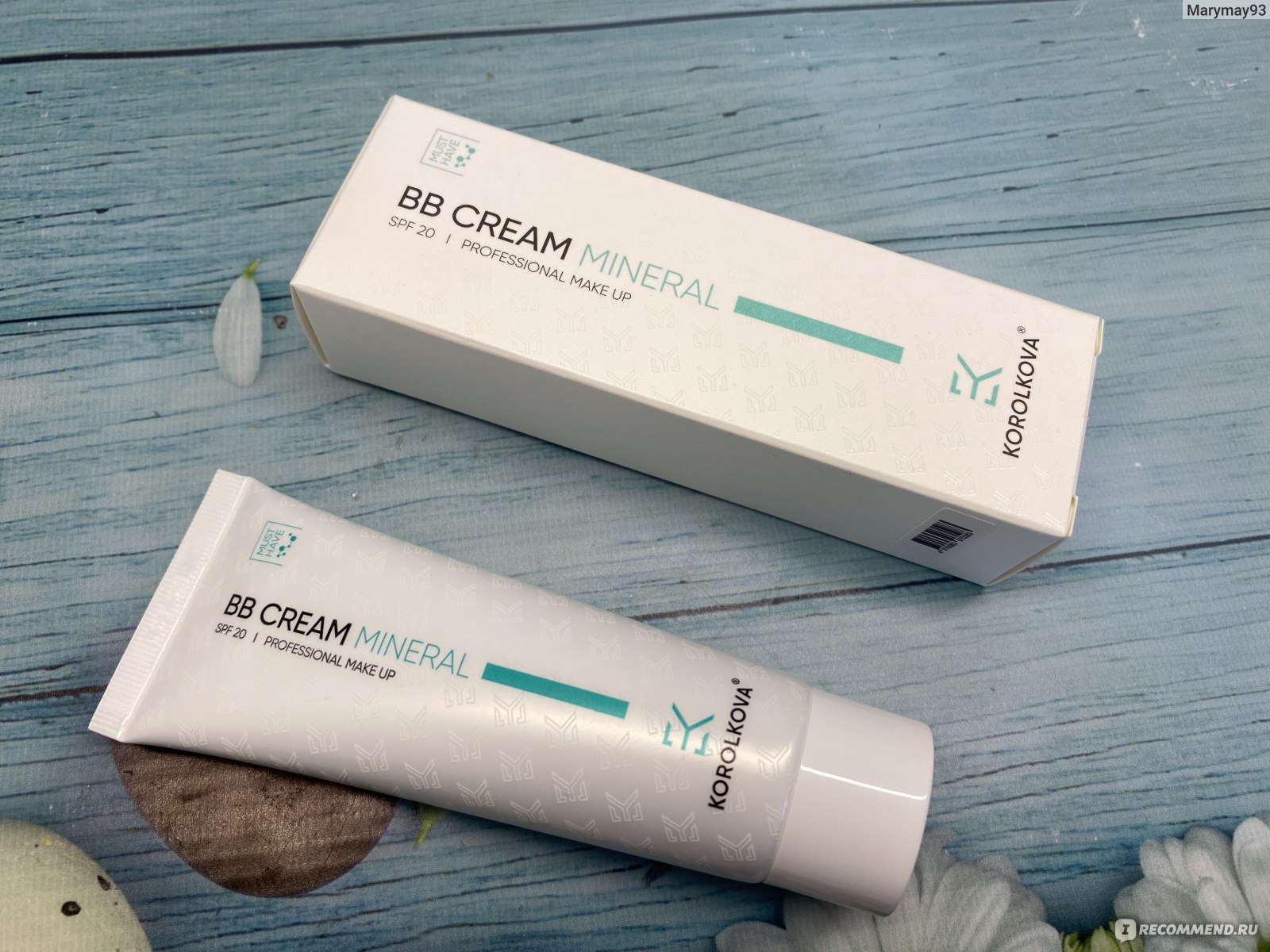 BB крем KOROLKOVA Mineral Увлажняющий SPF 20 Professional Makeup ...