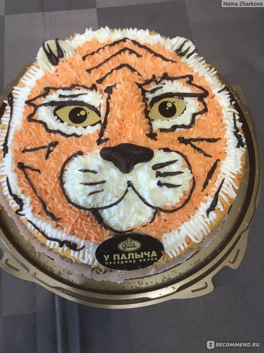Торт тигр кремовый