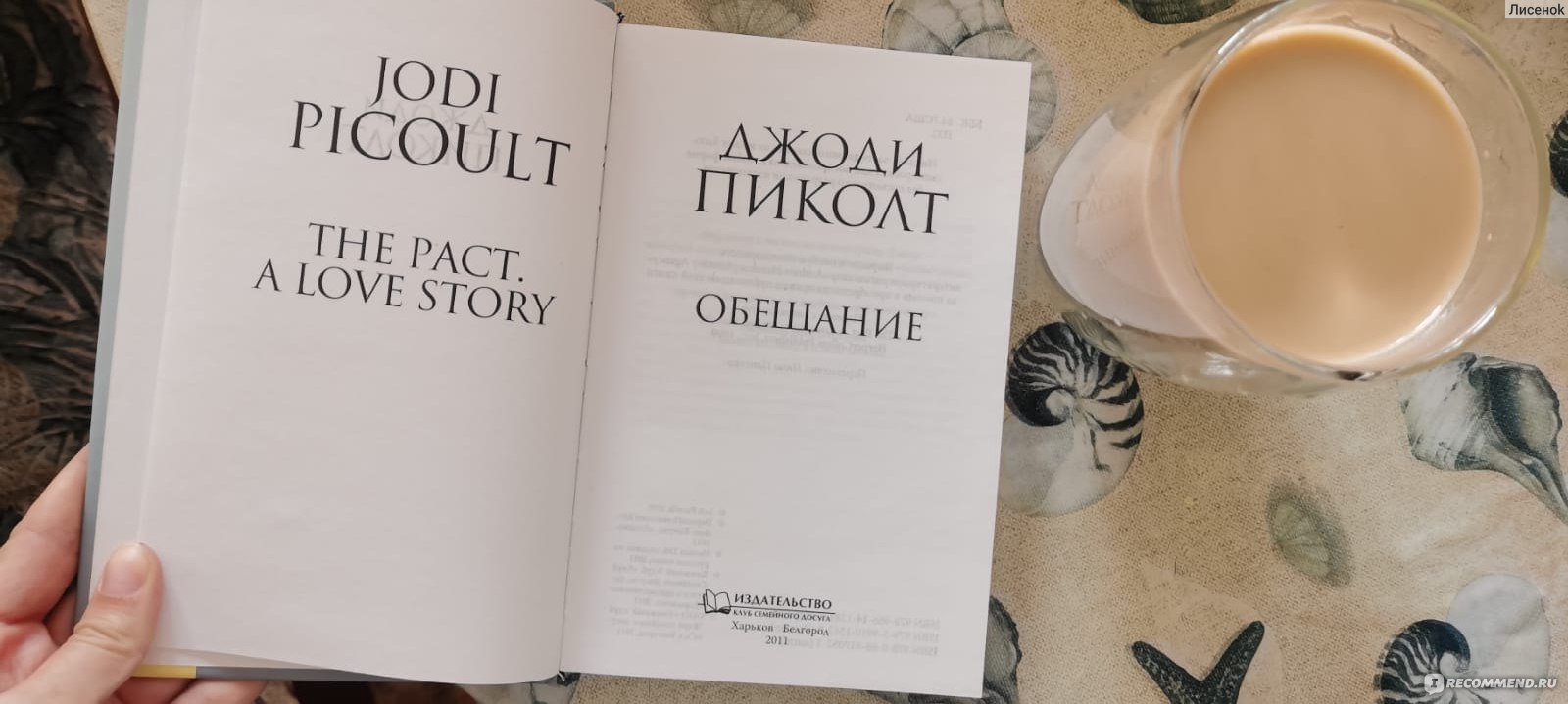 Обещание, Джоди Пиколт - «Как из-за одной детской травмы, может полностью  измениться жизнь. История, которая ужаснет и заставить задуматься.» | отзывы