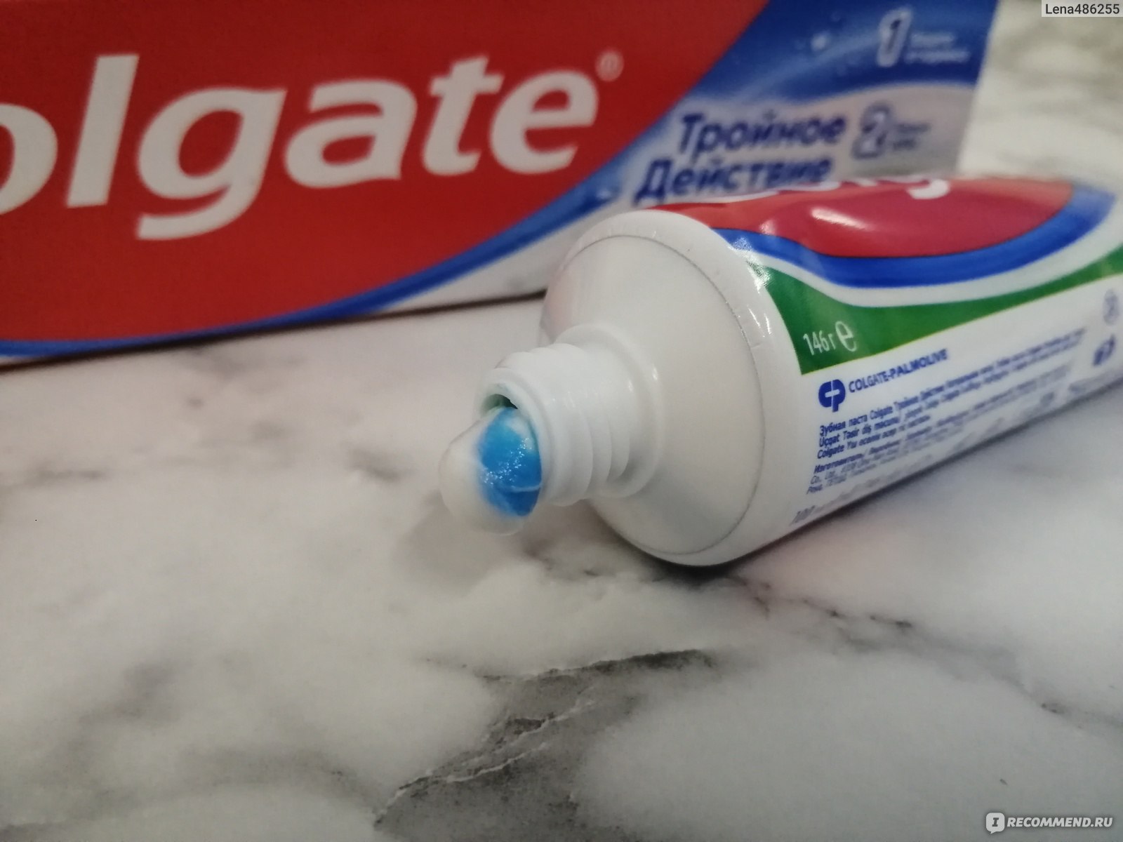 Зубная паста Colgate "Тройное действие" - «Зубная паста от Colgate ...