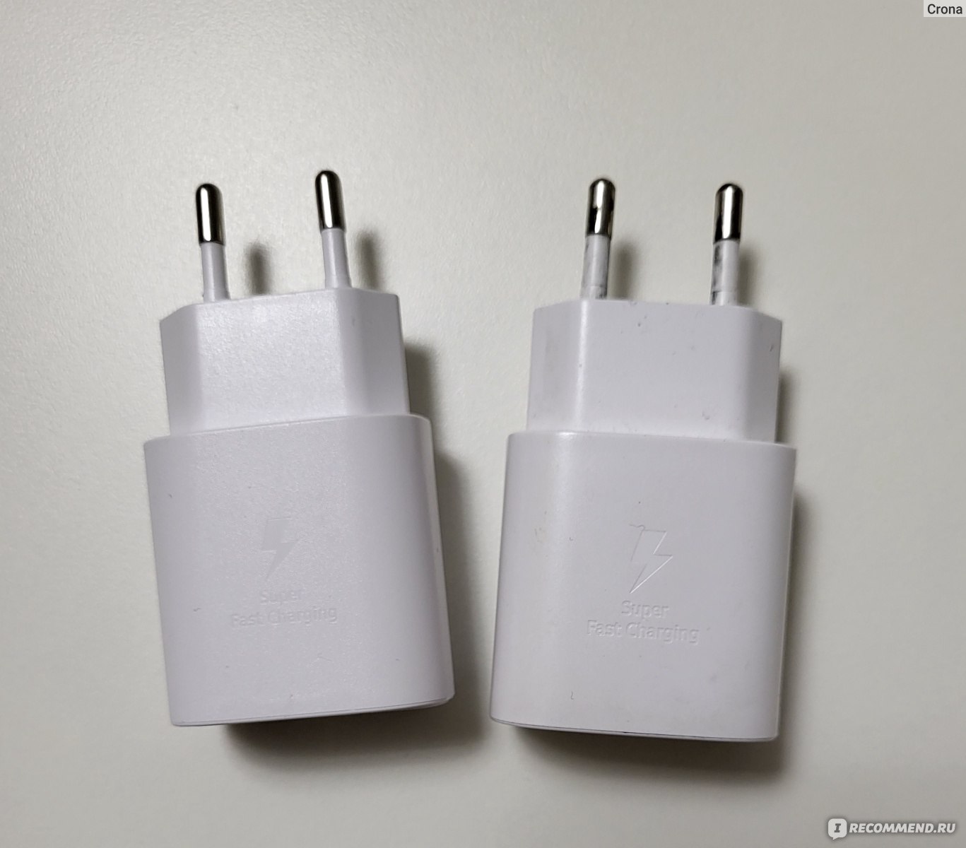 Зарядное устройство Samsung 25W PD Adapter c проводом USB-C - «Как выбрать  быстрое и качественное зарядное устройство для Samsung» | отзывы