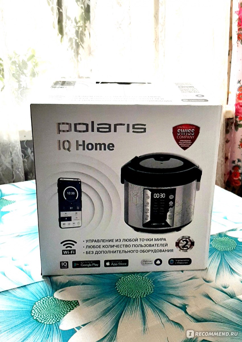 Мультиварка Polaris PMC 0524 Wi-Fi IQ Home - «Умная мультиварка от Polaris:  качественная, лёгкая в управлении модель по хорошей цене, которая станет  незаменимой помощницей на кухне!» | отзывы