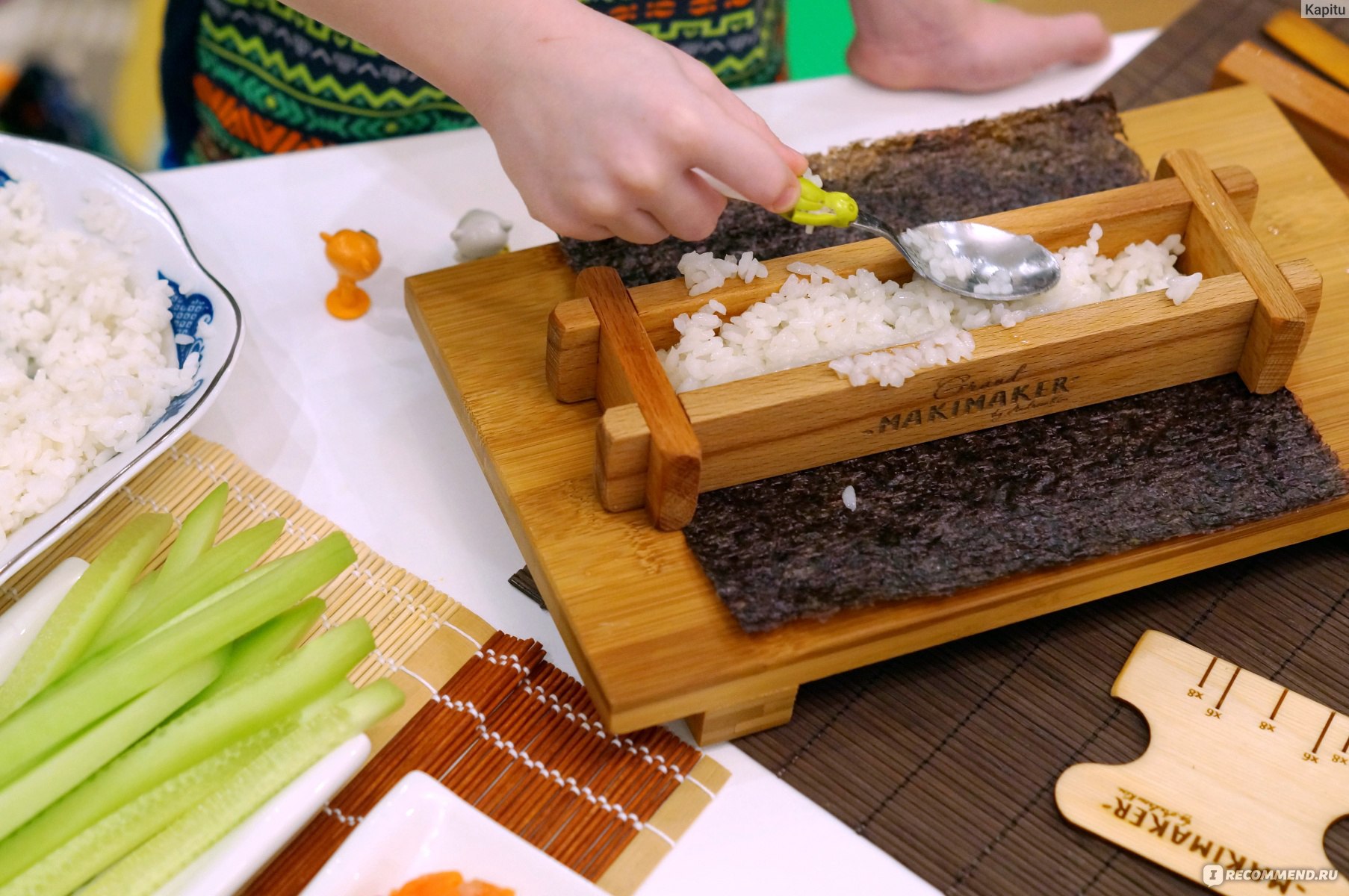 Как делать суши из набора для суши фото 116