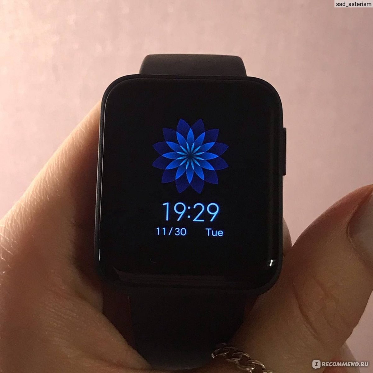 Умные часы Xiaomi MI Watch Lite, black фото