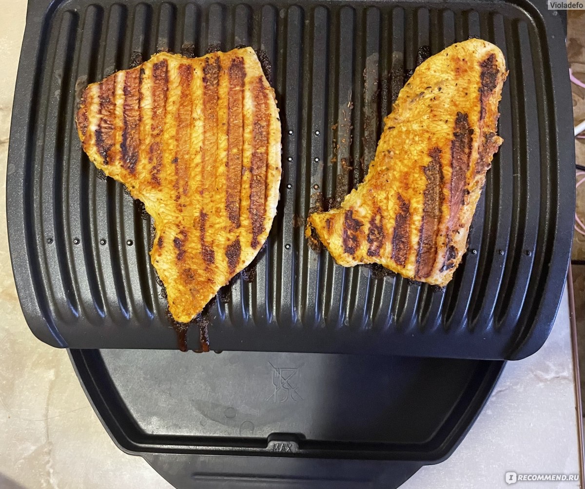 Гриль Tefal Контактный OptiGrill Initial grill GC706D - «Электрогриль -  ценное приобретение и польза от использования🥇» | отзывы