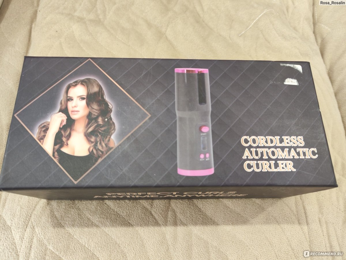 Плойка для волос  Беспроводная Cordless Automatic Hair Curler фото