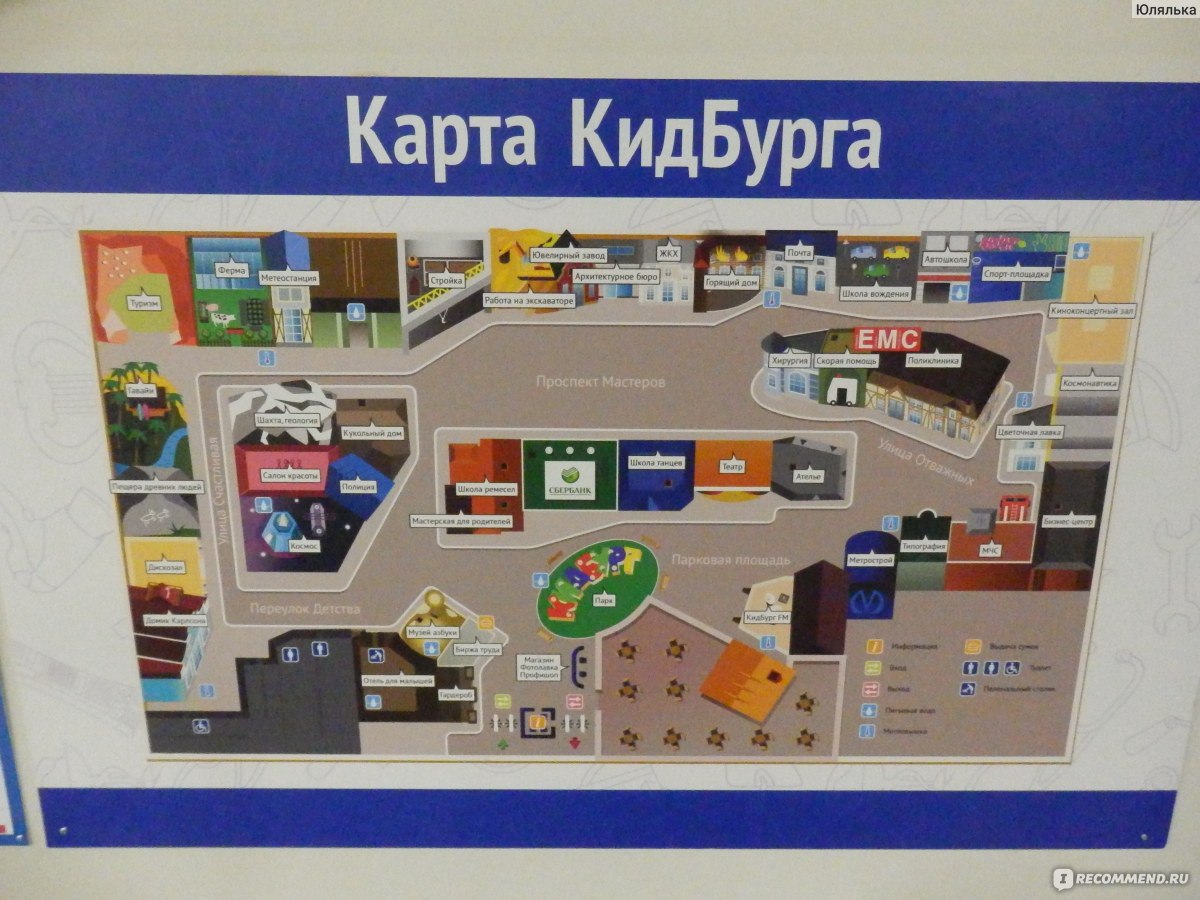 Кидбург спб карта