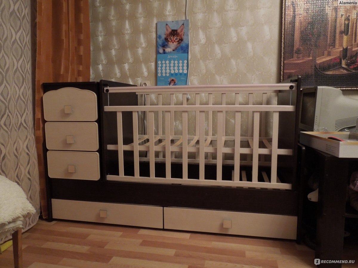 Как собрать детскую кроватку Ульяна 2