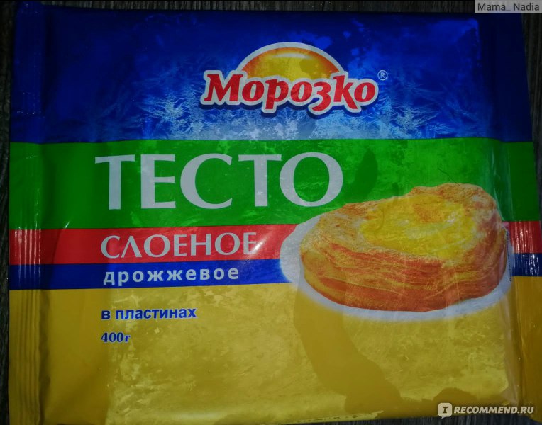 Тесто морозко фото