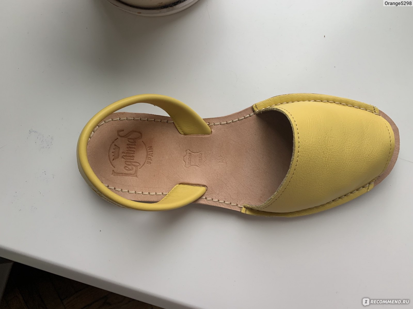Босоножки Legitimas Абаркасы - «Мои жёлтые абаркасы! Такая красивая и  удобная испанская обувь!» | отзывы