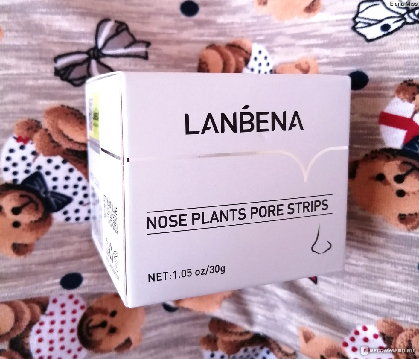 Маска для лица LanBeNa Nose Plants pore strips фото