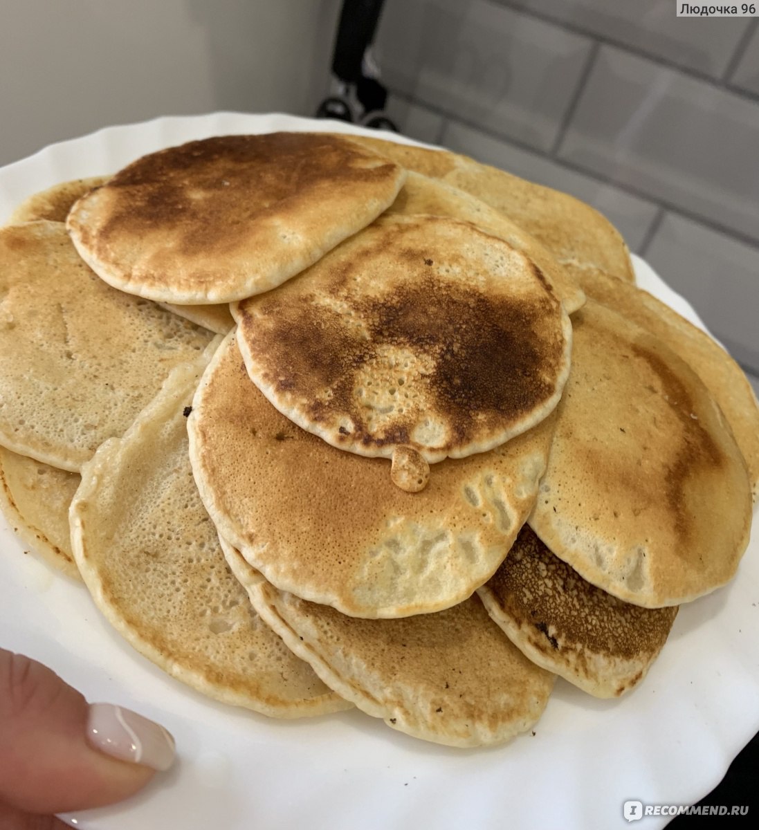 Смесь для выпечки С.Пудовъ Оладьи с яблоками Золотое Утро, 250 г - «Вкусные  яблочные оладушки порадуют вас в хмурый денёк.🤤😍» | отзывы