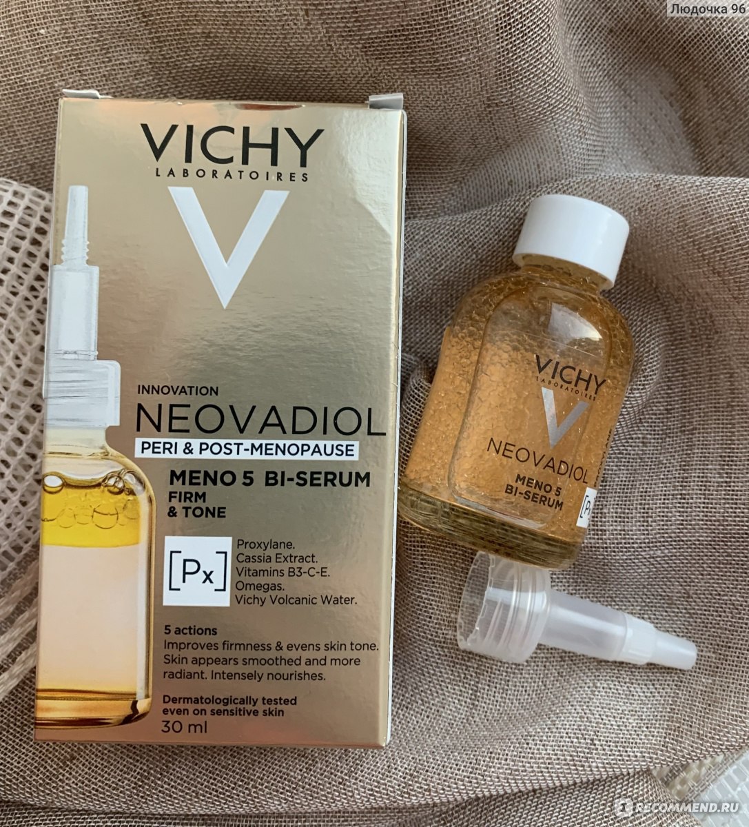 Сыворотка для лица Vichy бифазная менопаузальная Neovadiol Meno 5 bi-Serum 5 действий, 30 мл