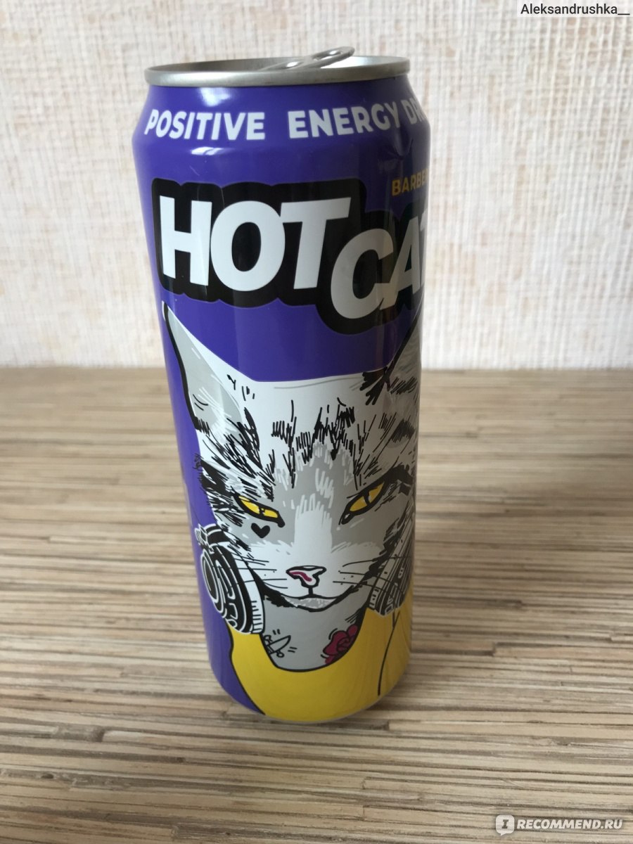 Энергетический напиток Hot Cat ''Burberry'' - «Эти глаза опять обманули ...