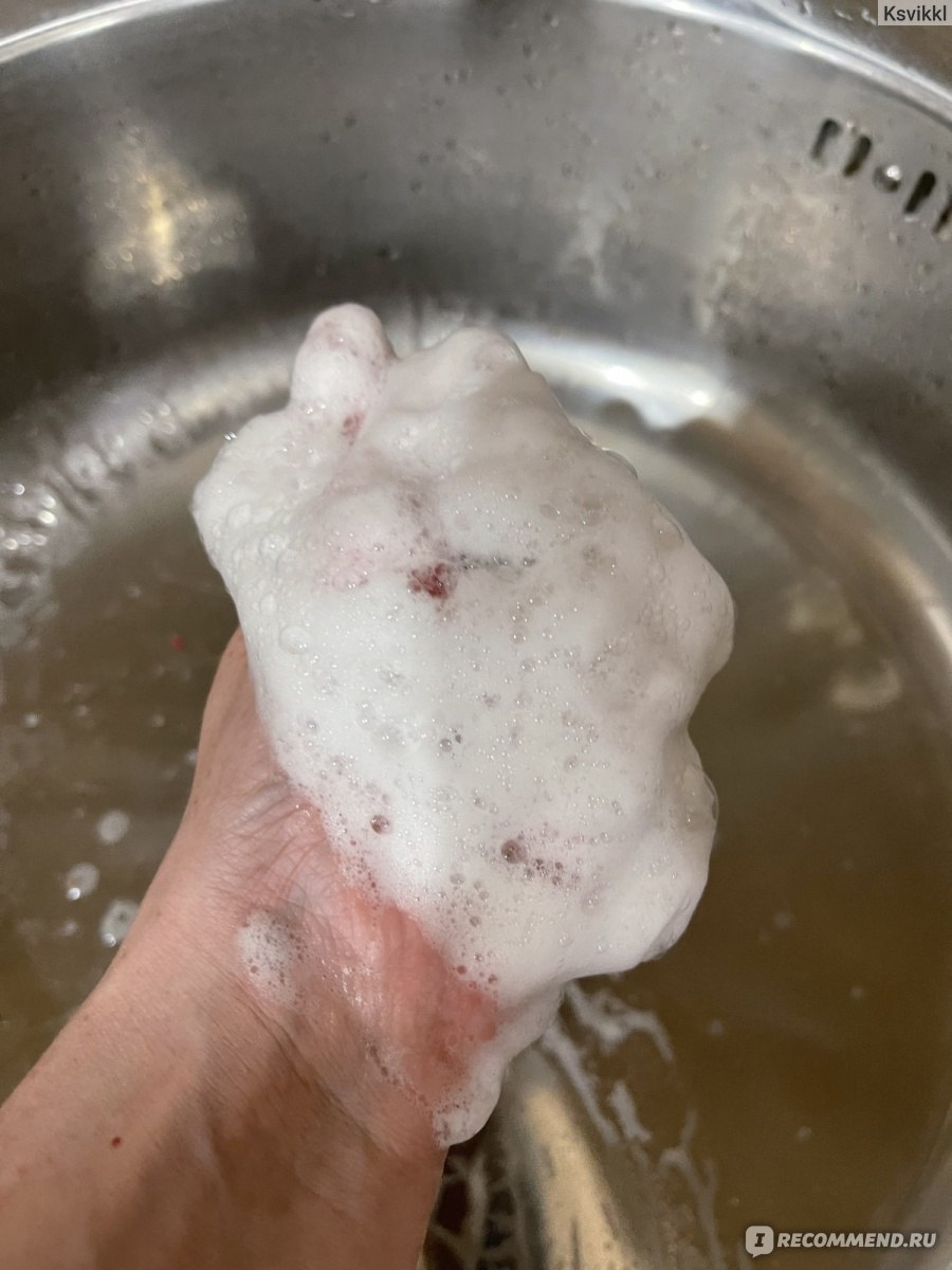 Гель для мытья посуды SYNERGETIC Антибактериальный "Сочный Гранат" фото