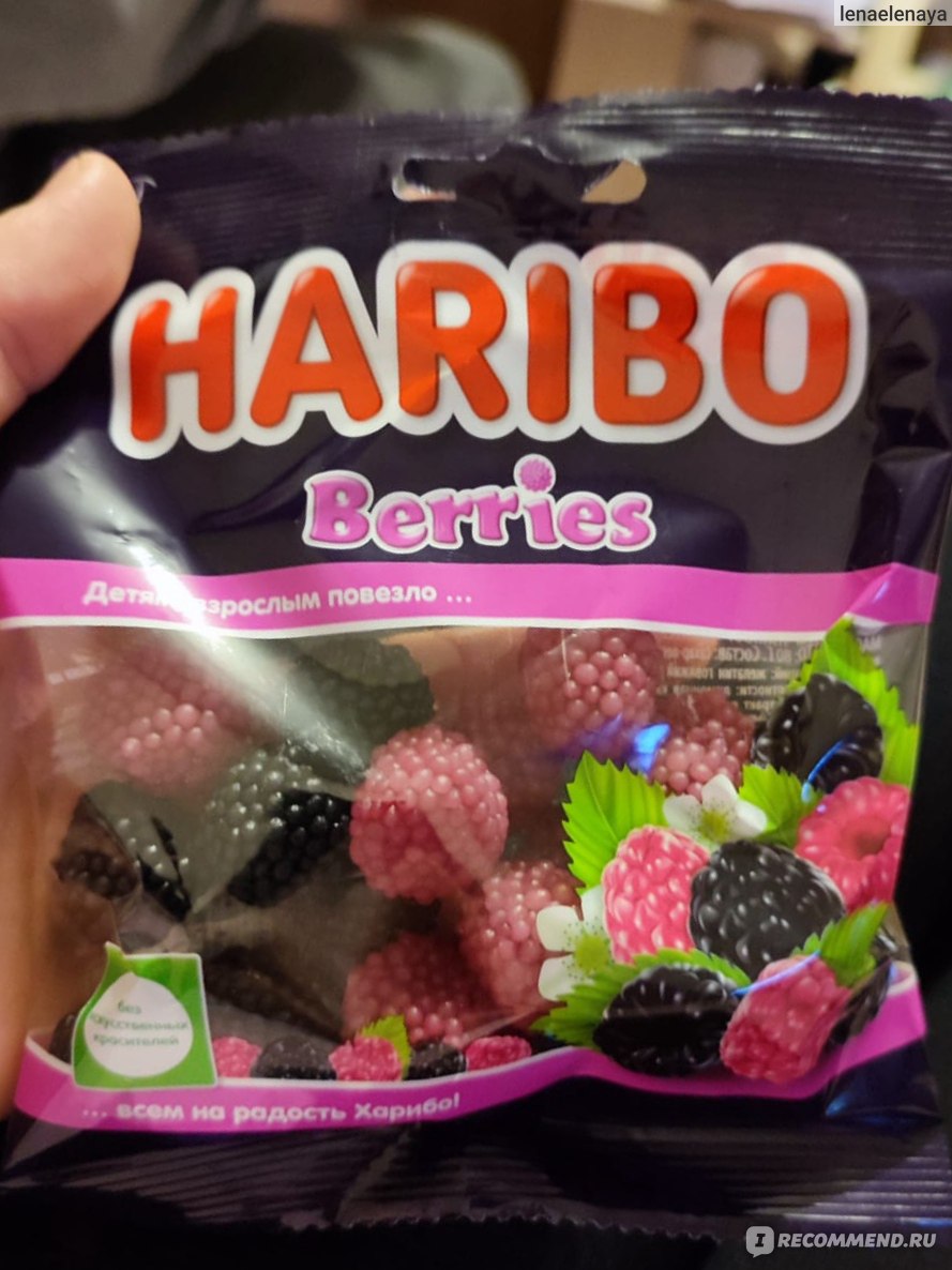 Мармелад HARIBO Fruitmania Berry - «Когда внешность обманчива» | отзывы