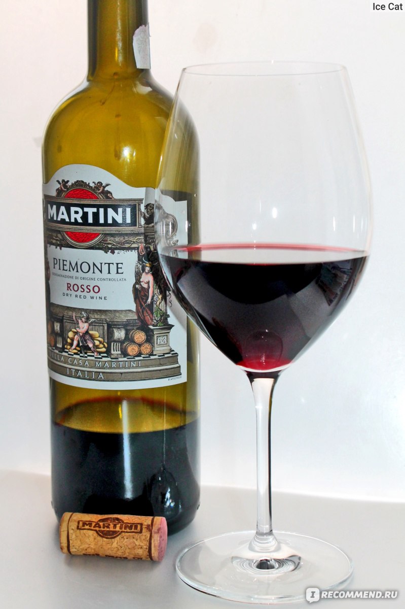 Вино красное сухое Martini Piemonte Rosso - «Вино красное сухое Martini  Piemonte Rosso. Тихое вино. Особо не впечатлило. » | отзывы