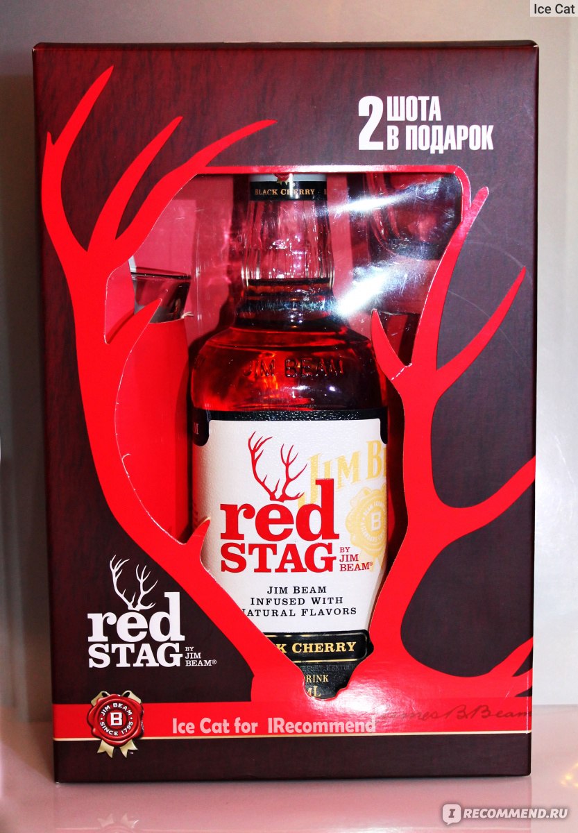 Виски Jim Beam Red Stag «Виски Red Stag «Black Cherry