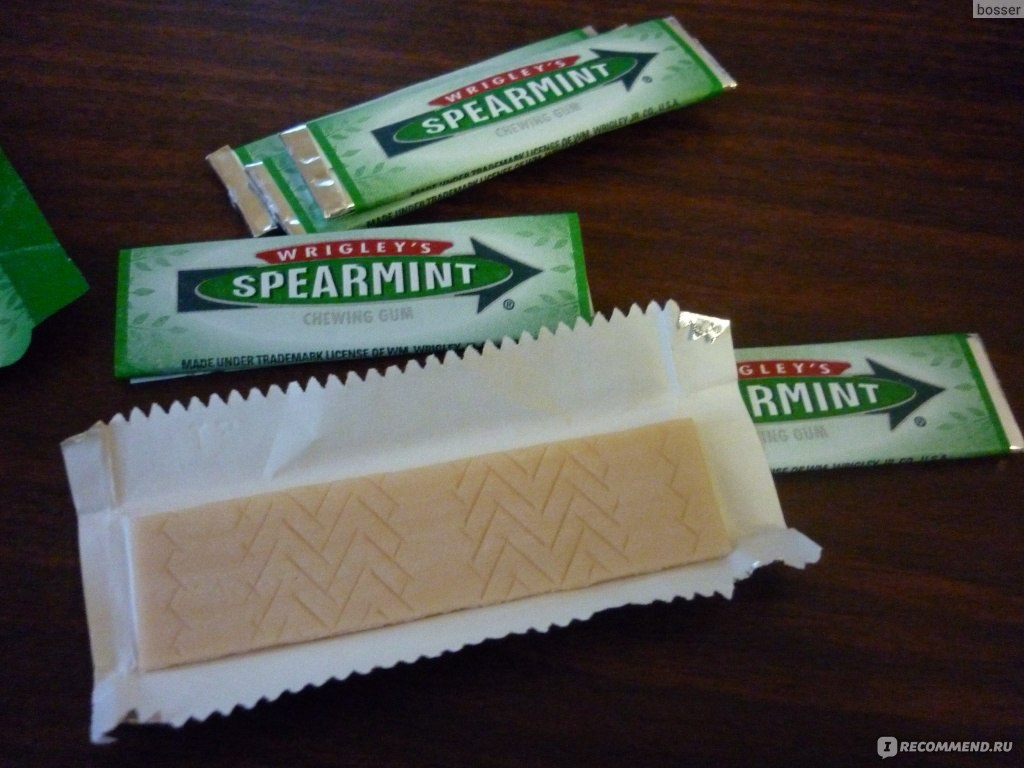 Жевательная резинка Ice Breakers Spearmint Gum