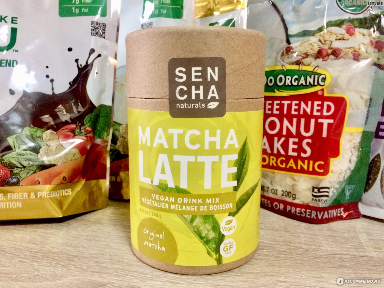 Чайный напиток Sencha naturals Matcha Latte - «Матча латте для веганов ?  Так полезно! ? Чем матча отличается от зеленого чая и почему я предпочитаю  её последнему? ?» | отзывы