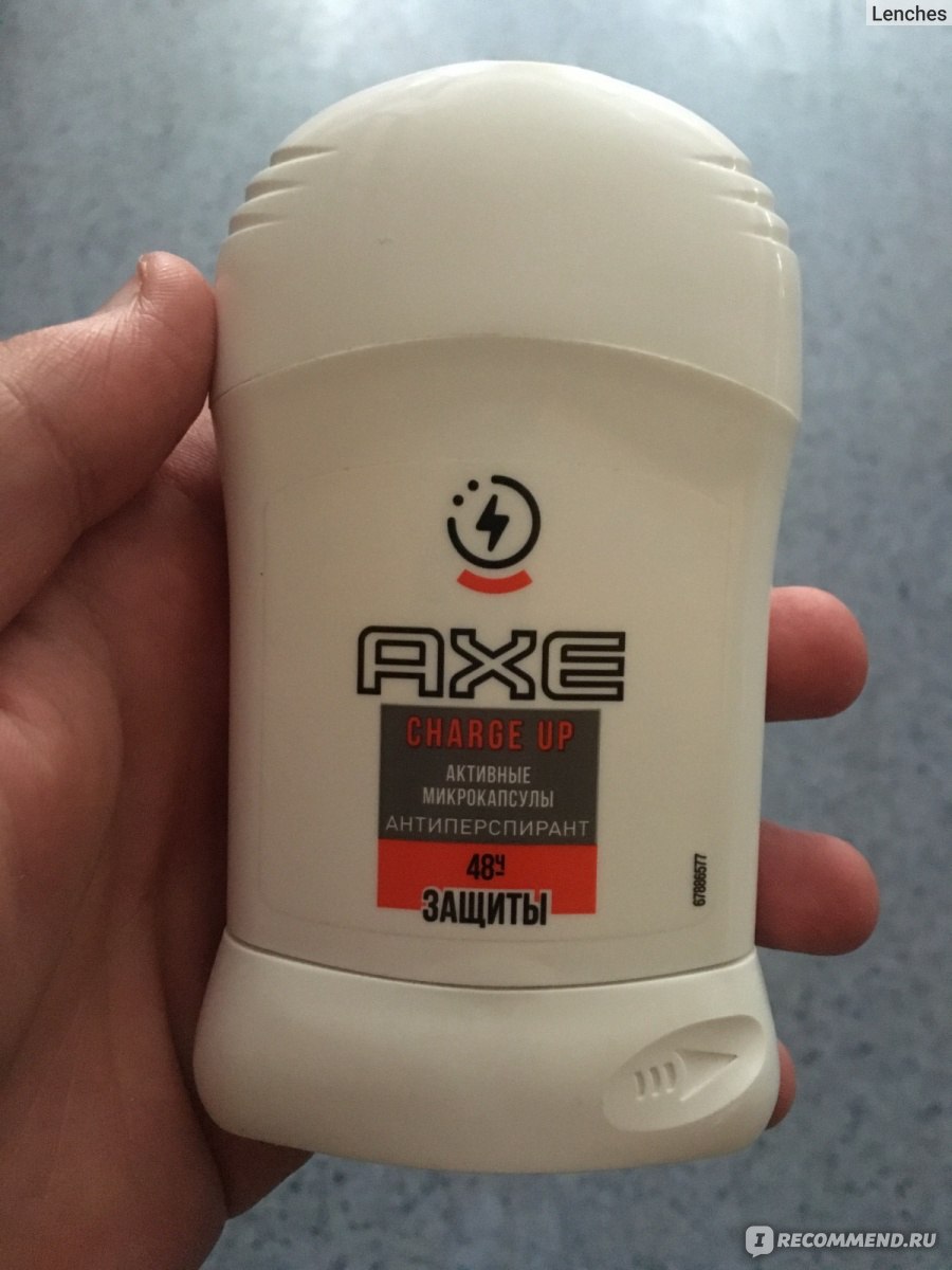 Антиперспирант-карандаш Axe Charge Up Protection. Усиленная защита ...