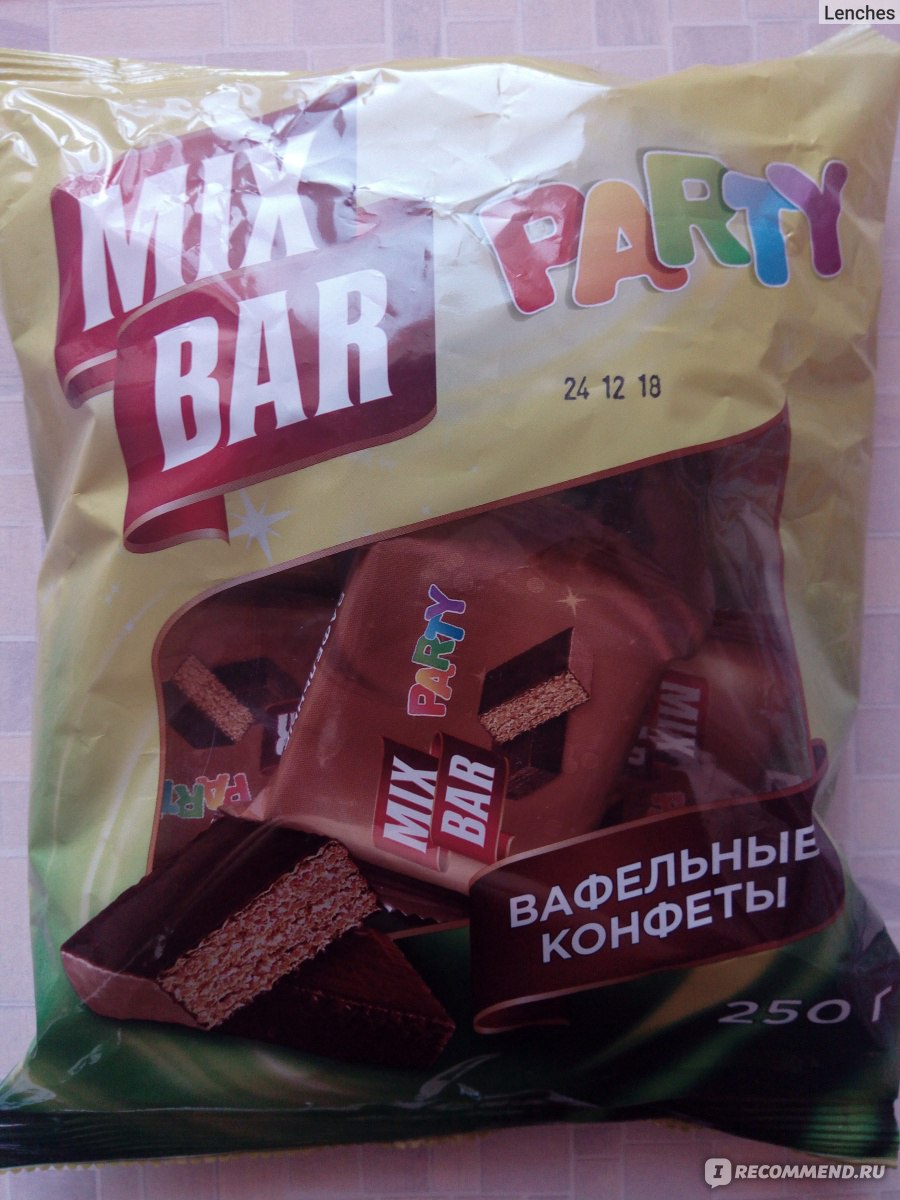 микс бар шоколад