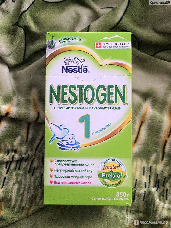 Детская молочная смесь Nestle Нестожен (Nestogen) с рождения фото