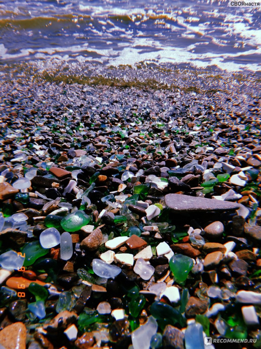 стеклянный пляж во владивостоке история происхождения