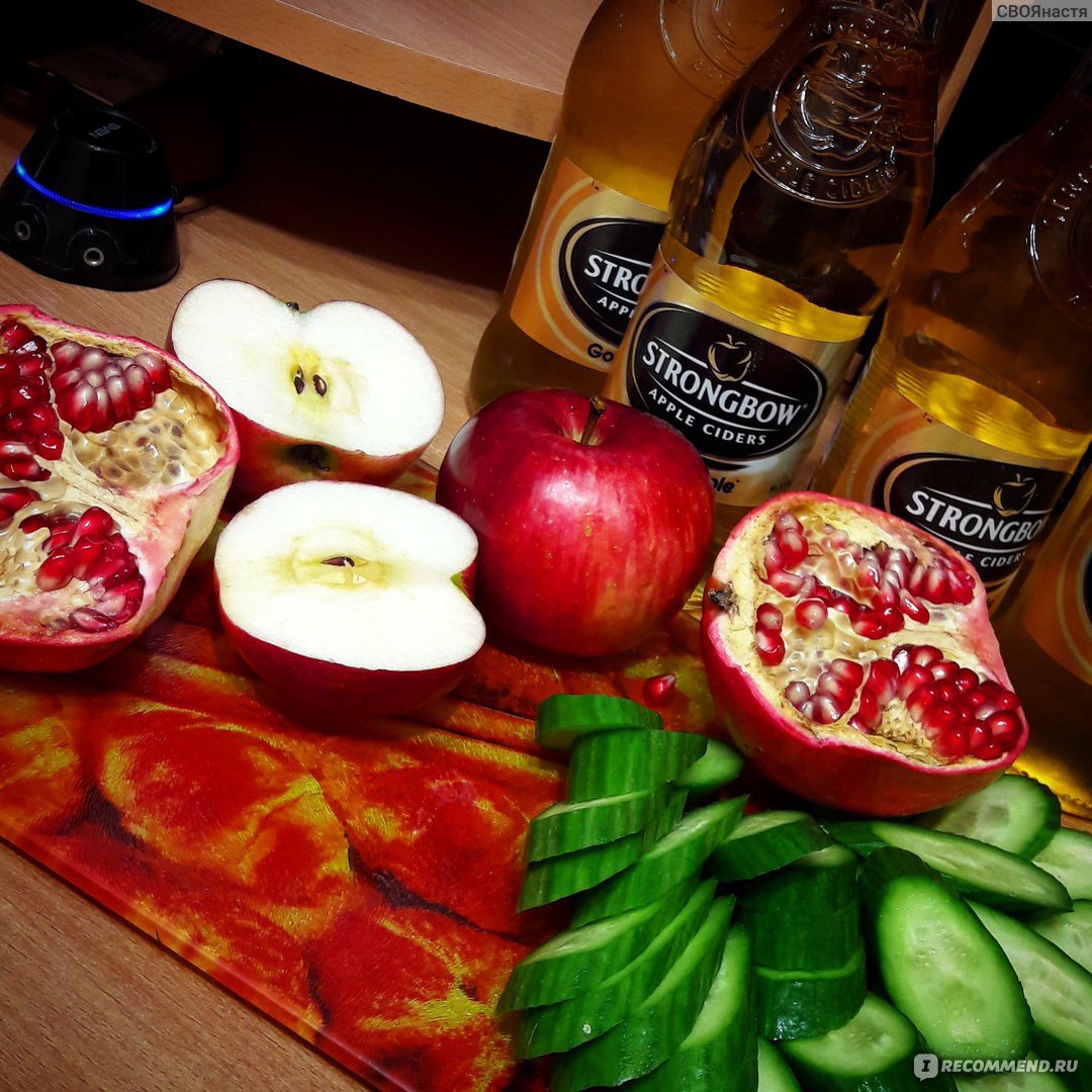 Сидр Strongbow Gold Apple - «Сидр Strongbow Gold AppleТеперь мой любимый  яблочный сидр... из тех что можно купить в обычном Супермаркете» | отзывы