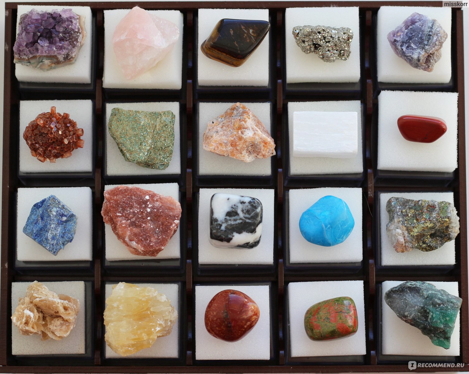 Коллекция минералов DEAGOSTINI