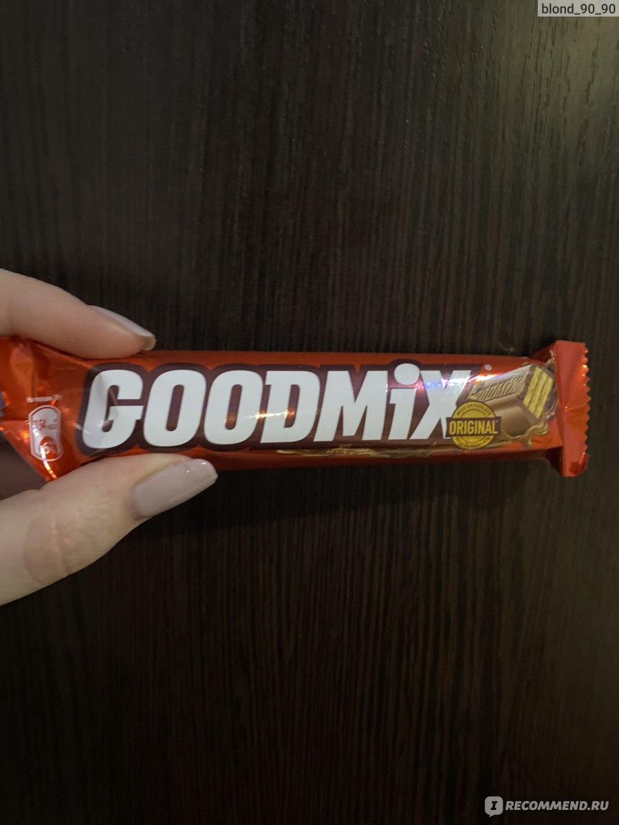 Молочный шоколад Nestle с хрустящей вафлей «Goodmix Original» - «КитКат  ушёл, гудмикс пришёл 😅» | отзывы