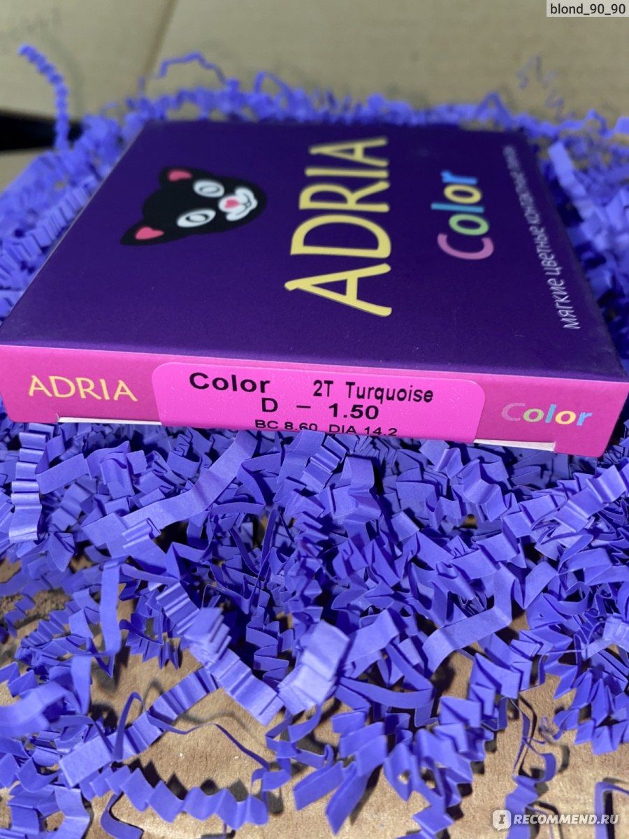 Оттеночные контактные линзы ADRIA Color 2 Tone фото